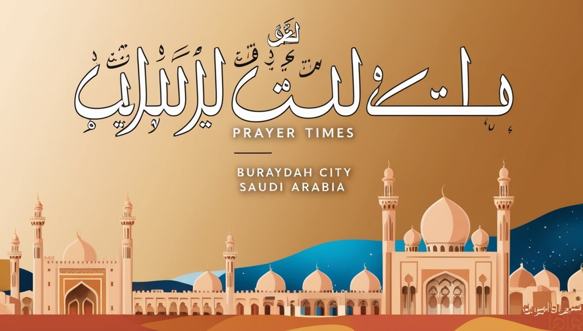 Prayer time - salah time in Buraydah city