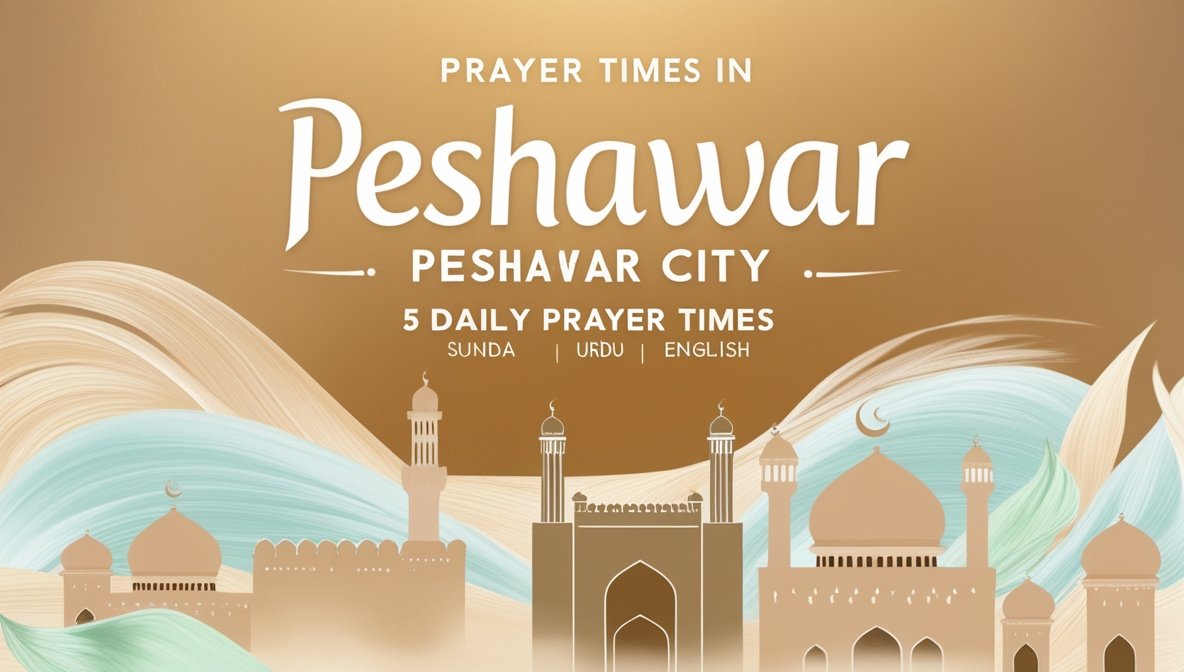 prayer time - salah time Peshawar city