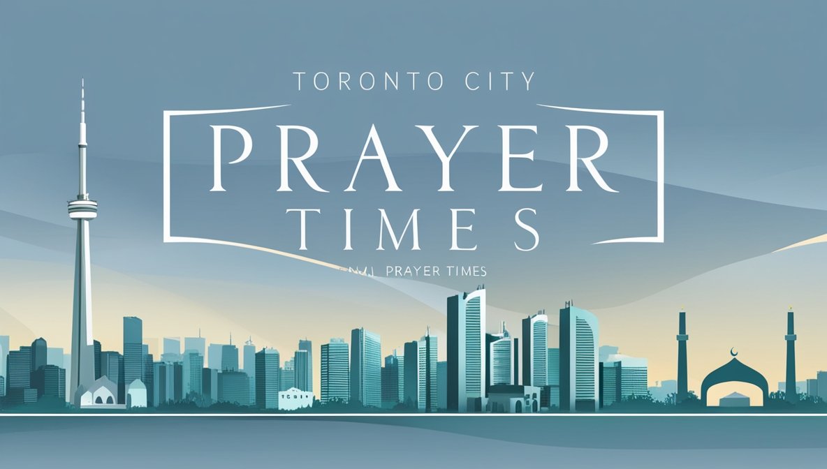 prayer times - salah times toronto city