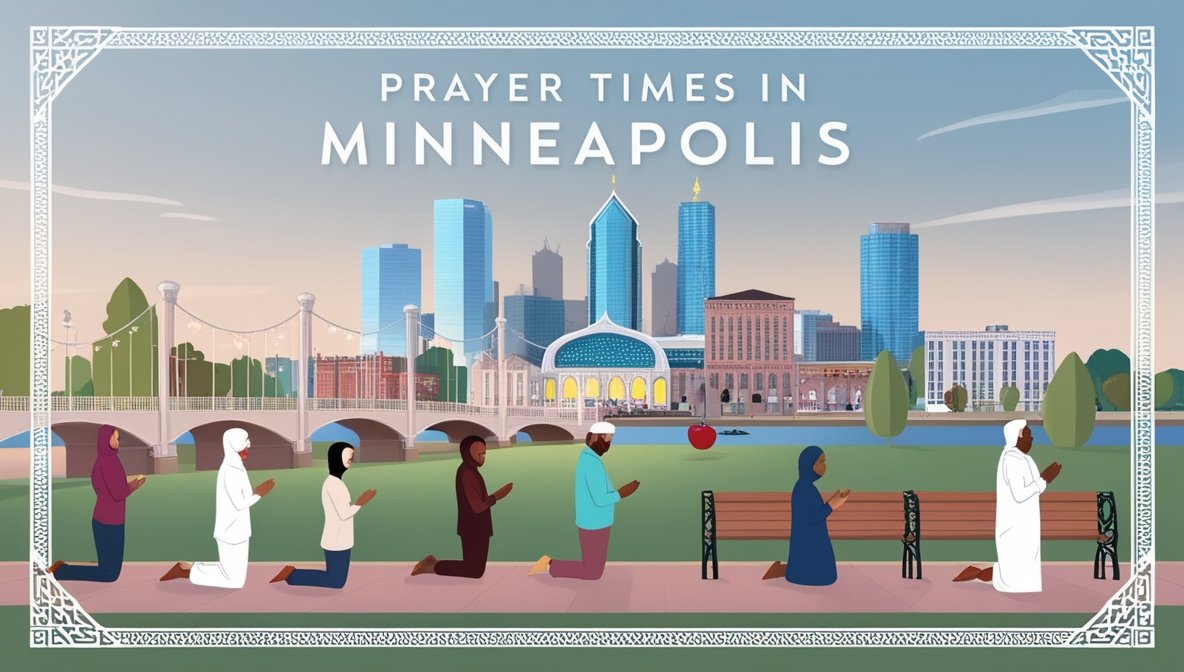 prayer times - salah time Minneapolis city