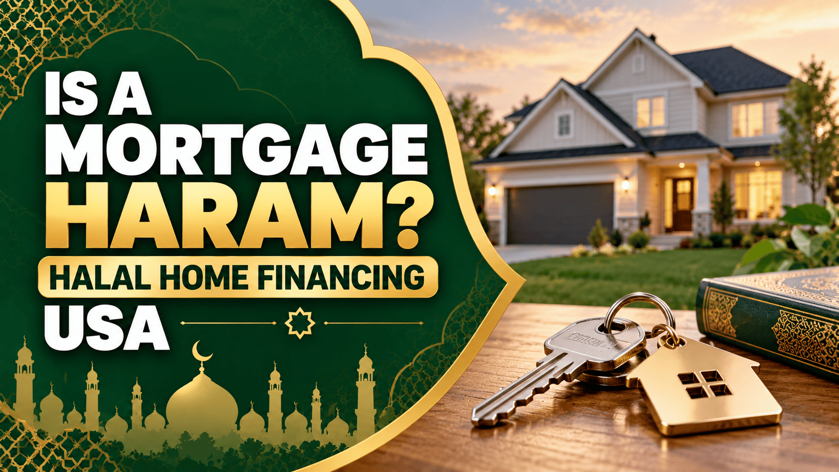 You are currently viewing Is a Mortgage Haram? Islamic Home Financing in the USA